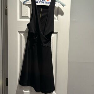 black express mini dress